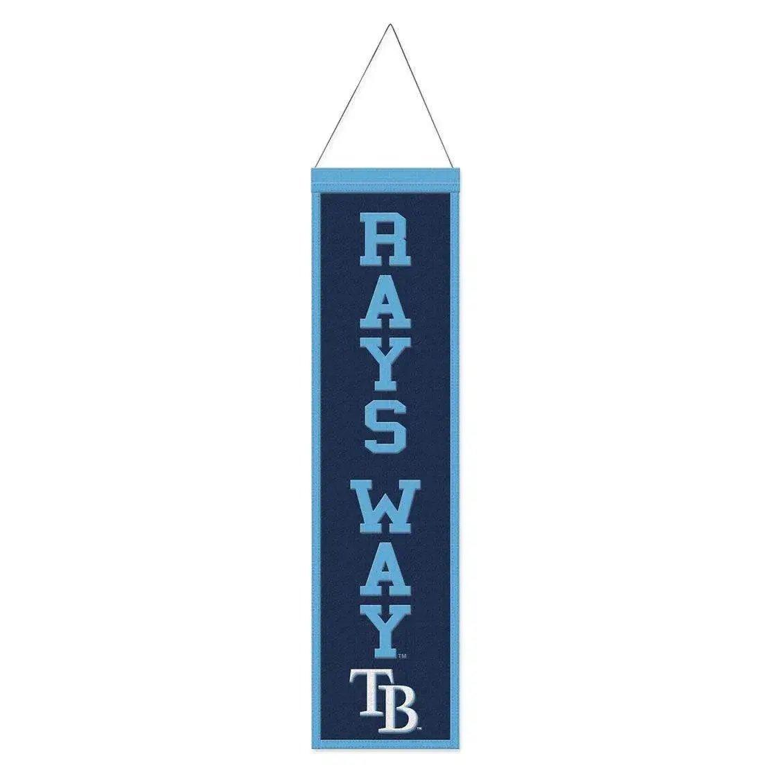  Tampa Bay Rays Banner Wool 8x32 Heritage Slogan Design -  ToylandEU™