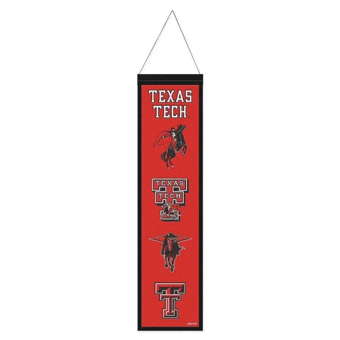  Texas Tech Red Raiders Banner Wool 8x32 Heritage Evolution -  ToylandEU™