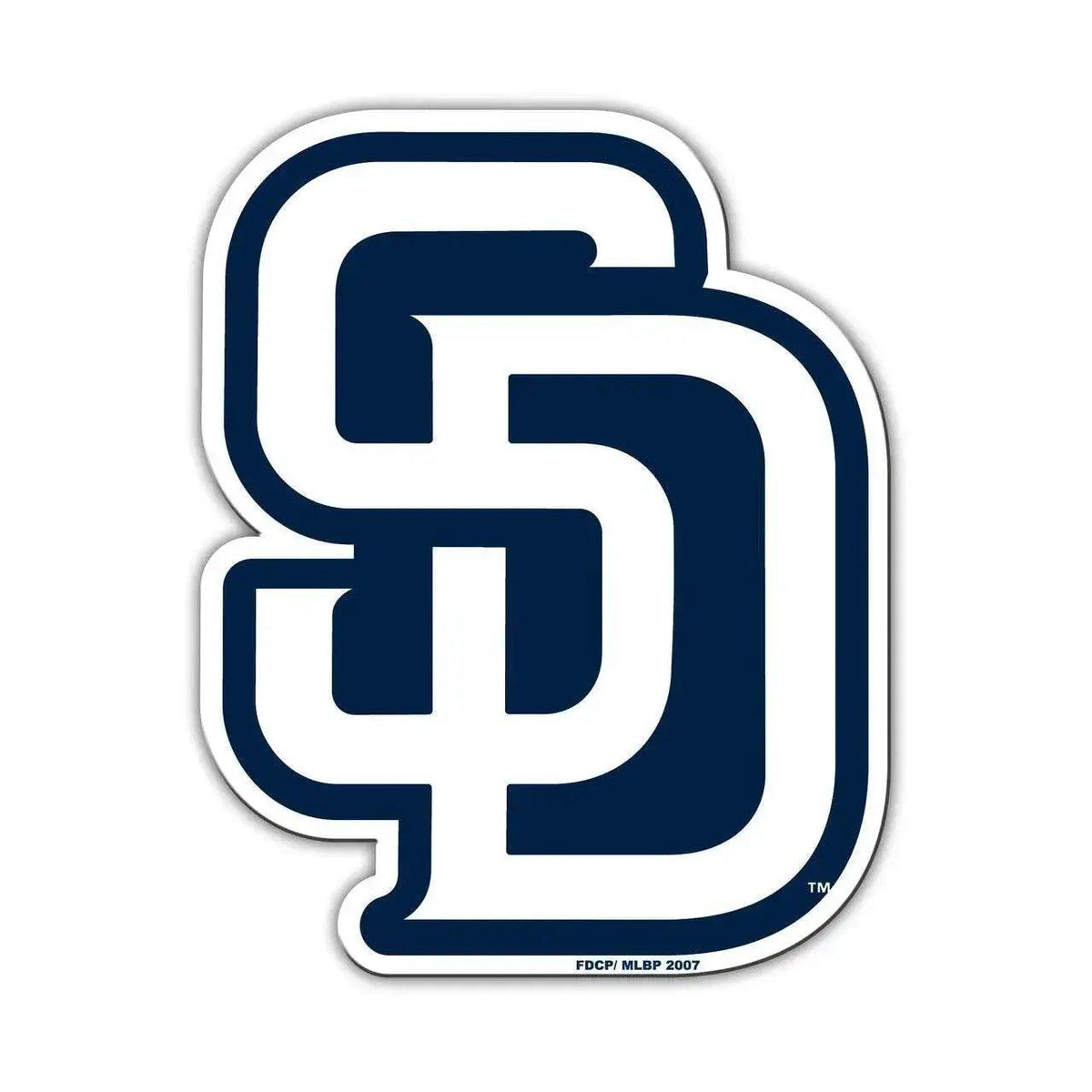  San Diego Padres Car Style Magnet 12 Inch Banner CO -  ToylandEU™