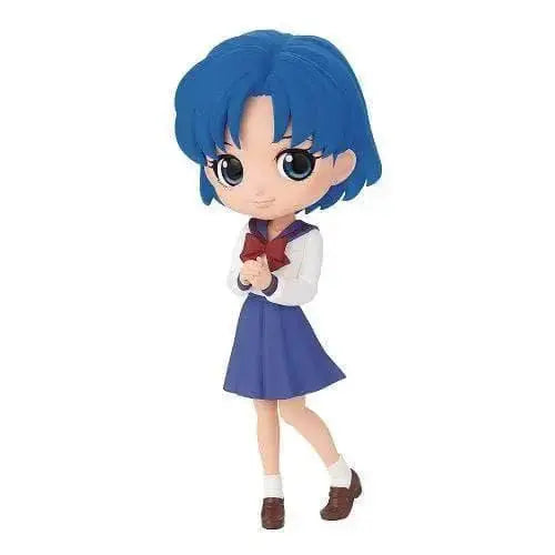 Sailor Moon Q Posket Ami Mizuno Figure With Display Base - ToylandEU