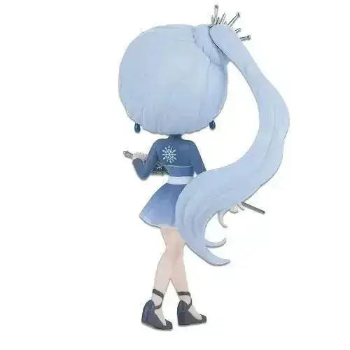 RWBY Q Posket Weiss Schnee Figure Banpresto Chibi Collectible - ToylandEU