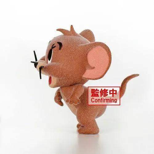 Tom and Jerry Fluffy Flocked Jerry Figure Collectible - ToylandEU