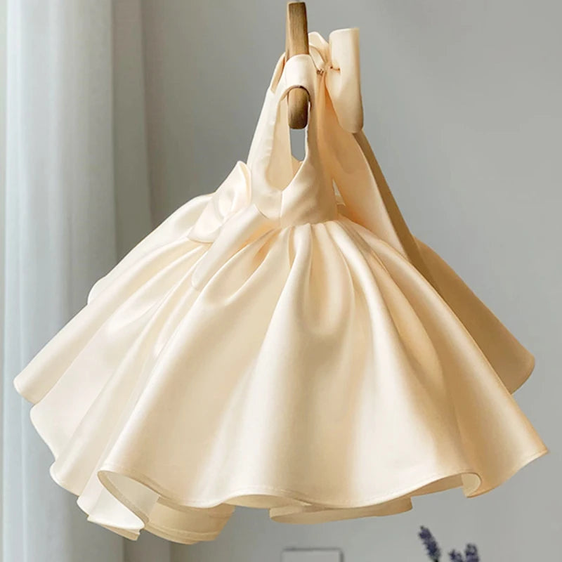 Baptism Dress For Baby Girls Elegant Princess Tutu Outfit - ToylandEU