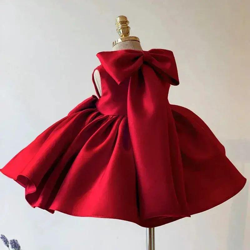 Baptism Dress For Baby Girls Soft Satin Princess Tutu -  ToylandEU™