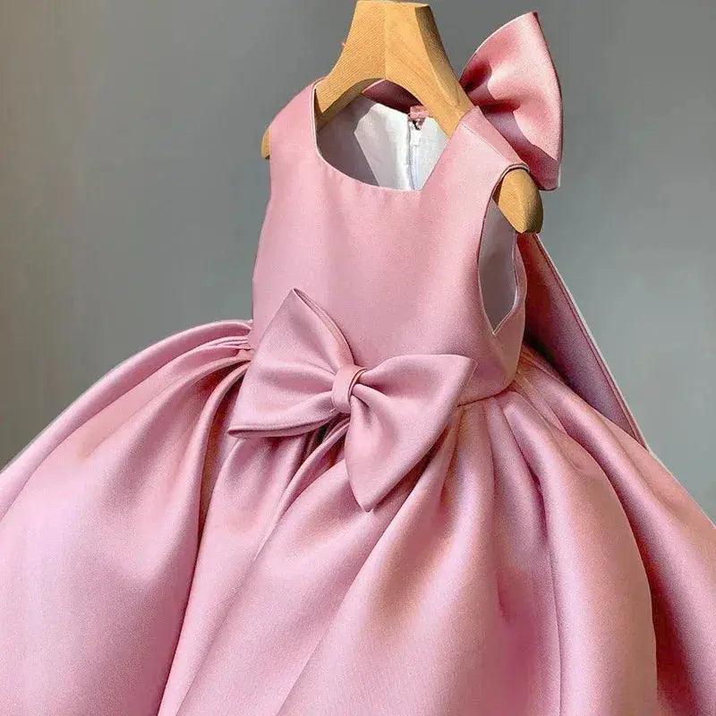  Baptism Dress For Baby Girls Soft Satin Princess Tutu -  ToylandEU™