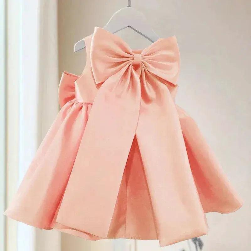  Baptism Dress For Baby Girls Soft Satin Princess Tutu -  ToylandEU™