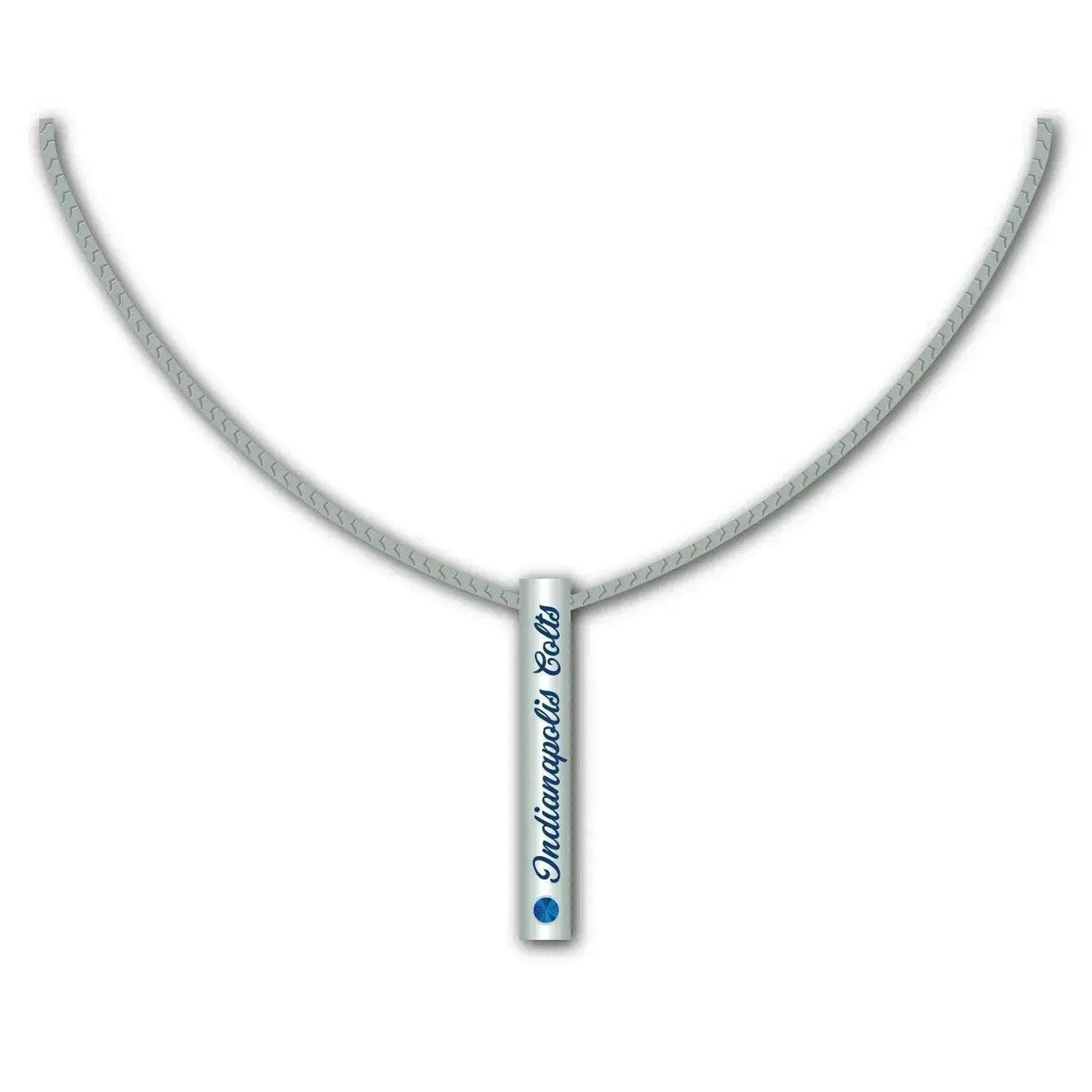  Sterling Silver Bar Necklace Indianapolis Colts Jewelry -  ToylandEU™