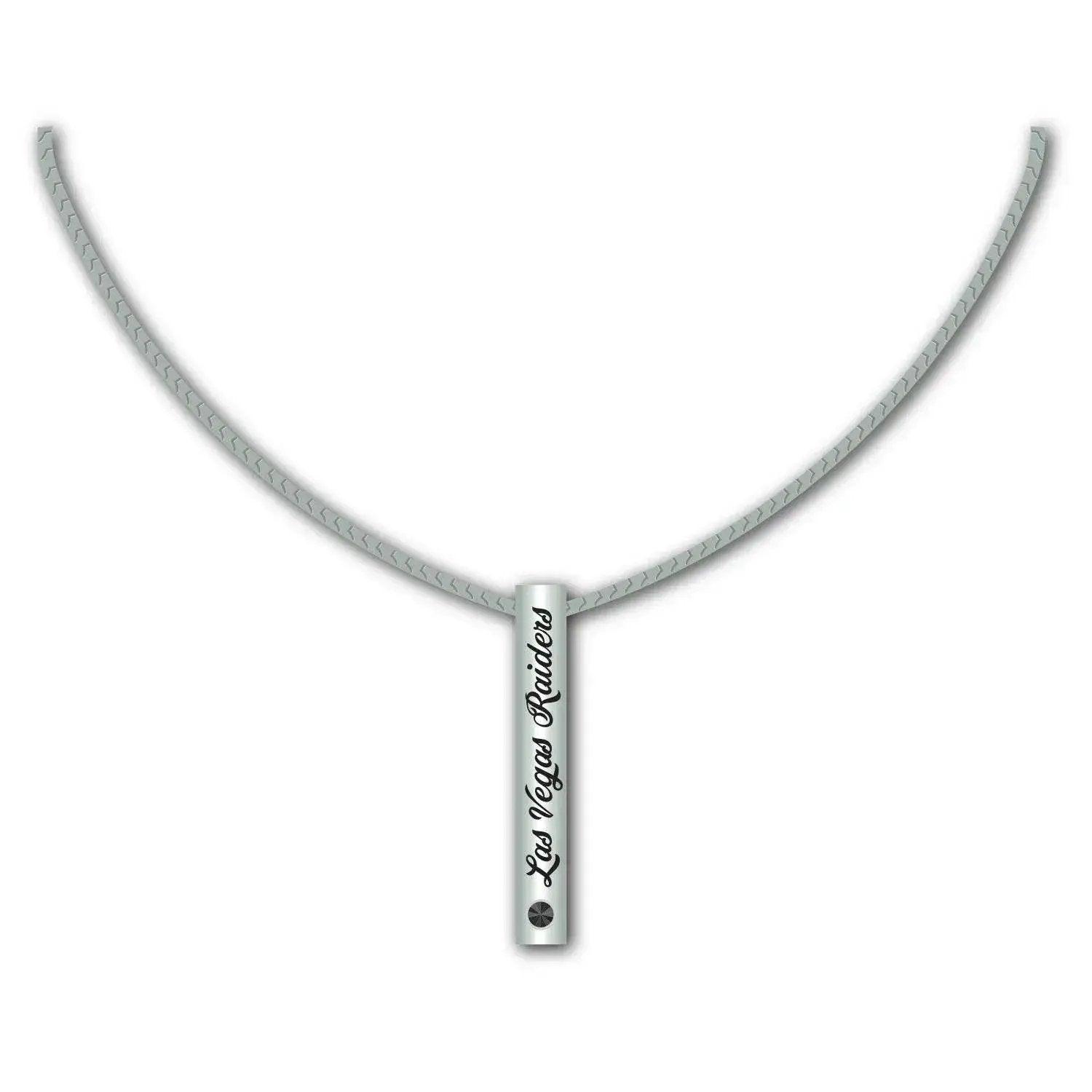  Las Vegas Raiders Silver Bar Necklace Pendant Jewelry -  ToylandEU™