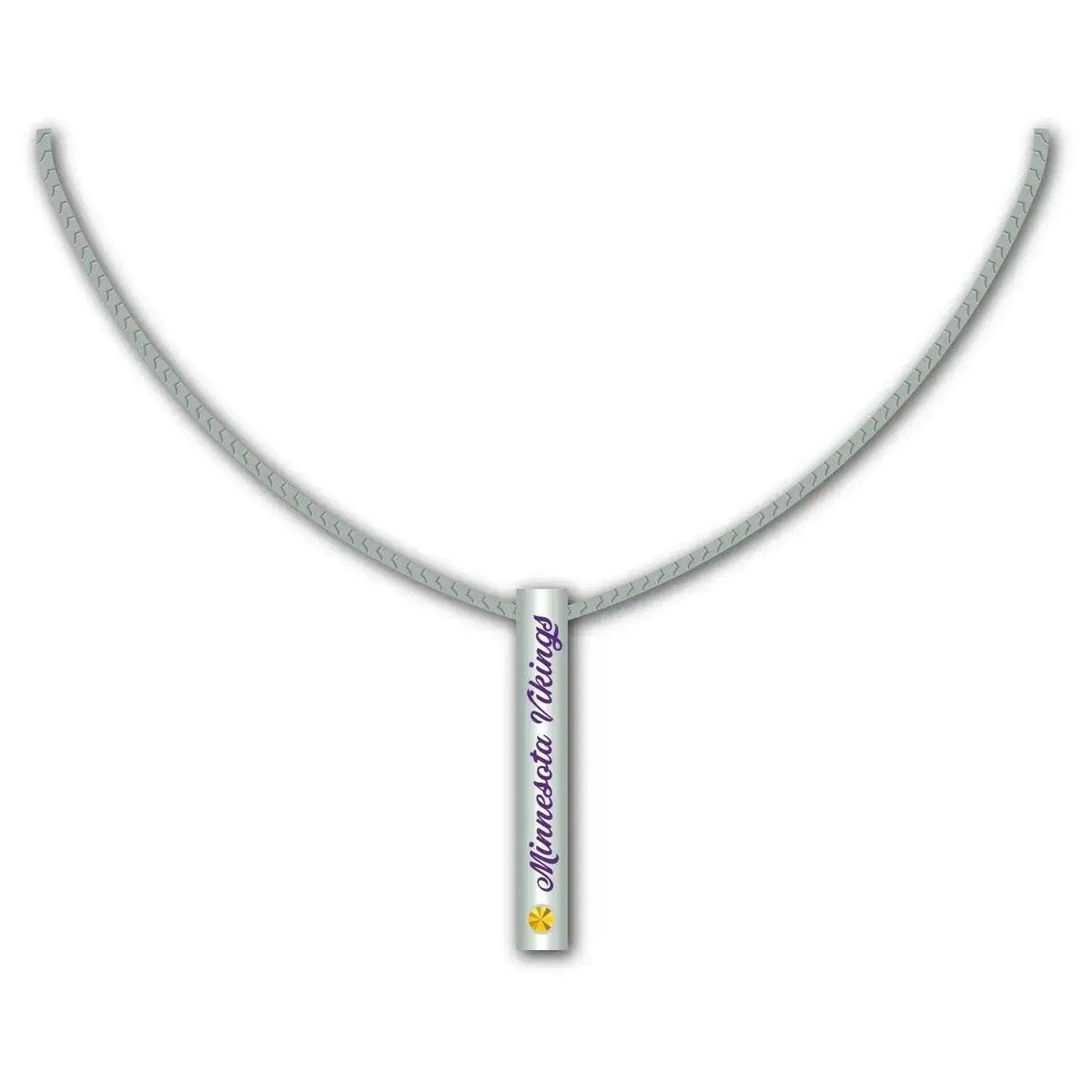  Minnesota Vikings Silver Bar Necklace For Fans Gift -  ToylandEU™