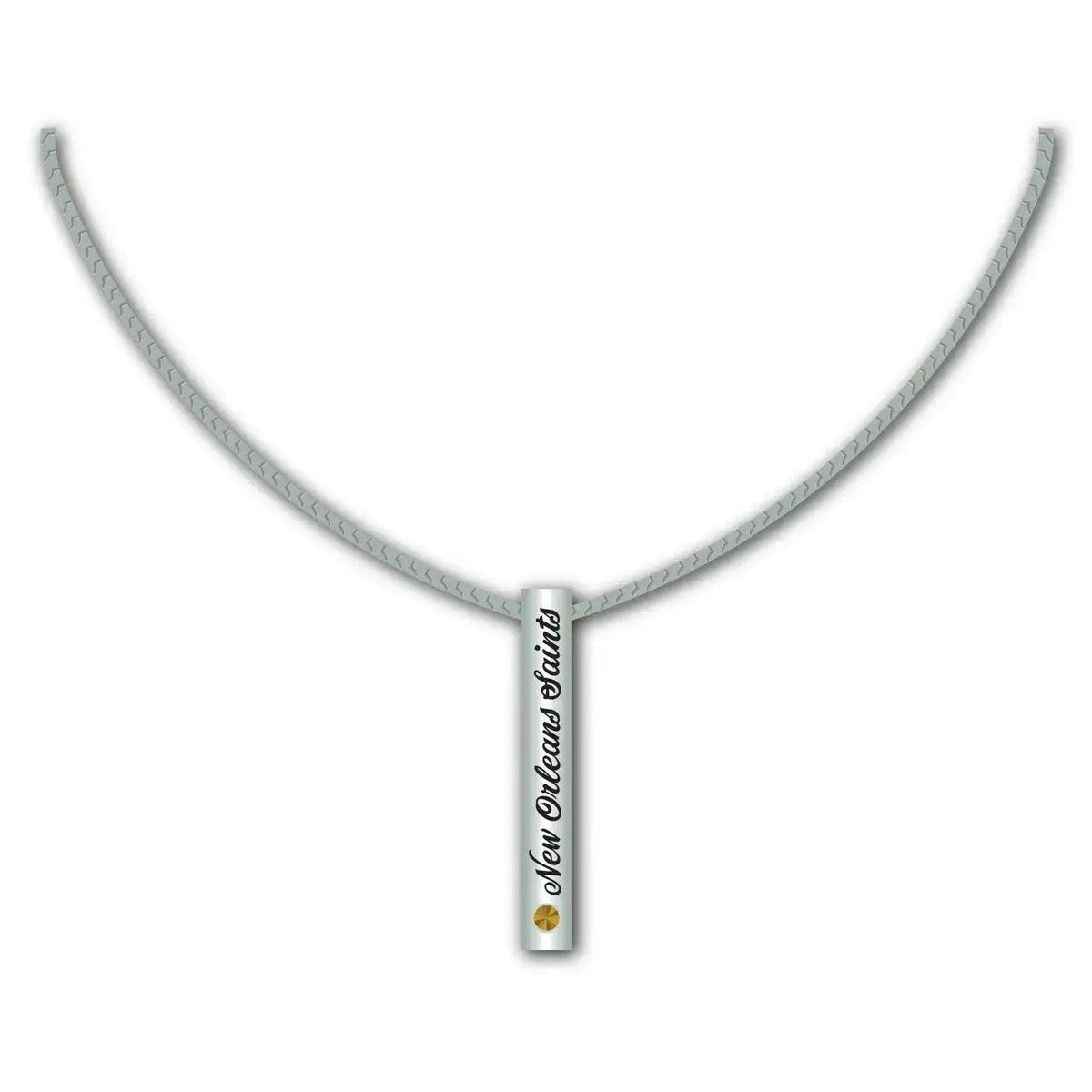 New Orleans Saints Silver Bar Necklace Pendant For Fans -  ToylandEU™