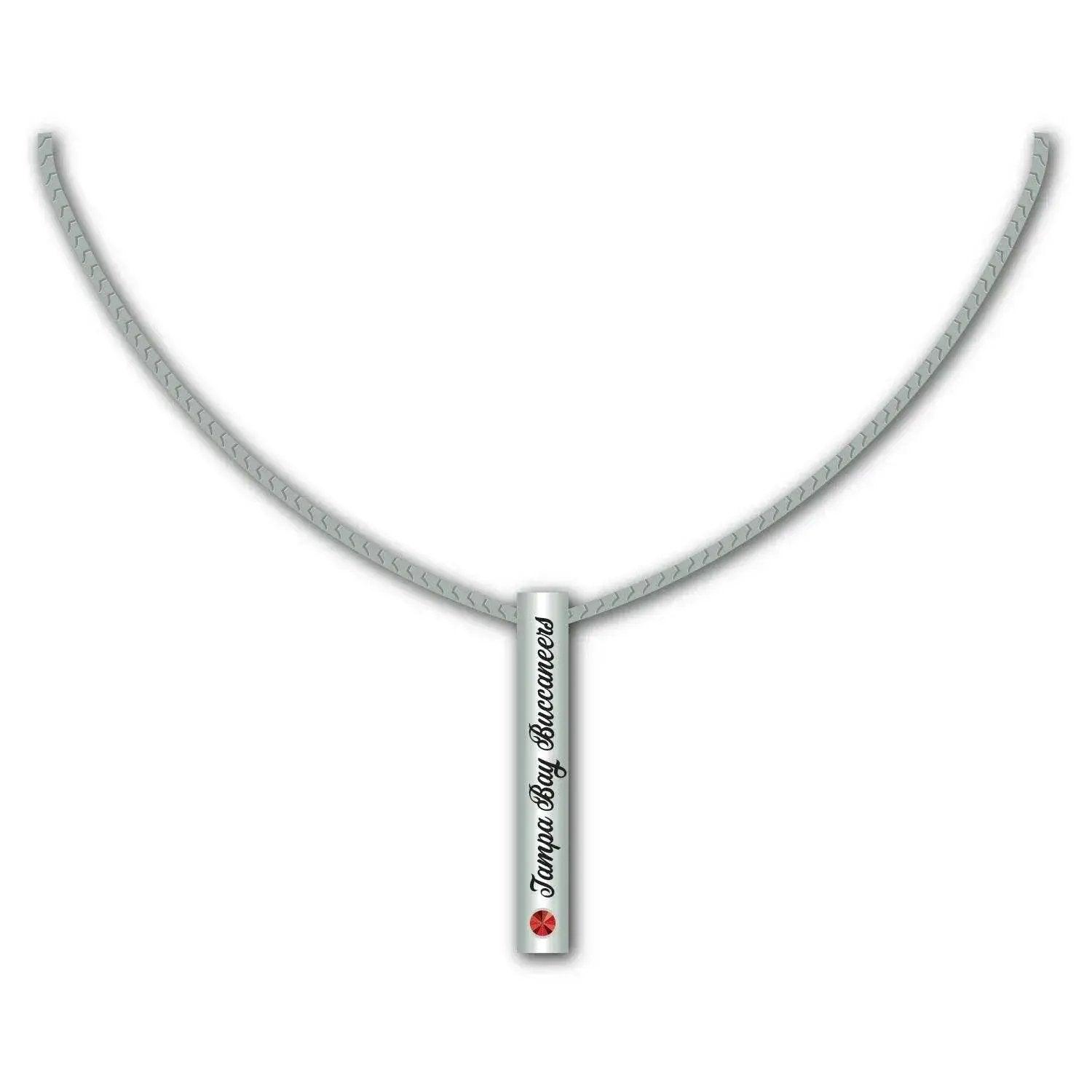  Tampa Bay Buccaneers Silver Bar Necklace Pendant Charm -  ToylandEU™