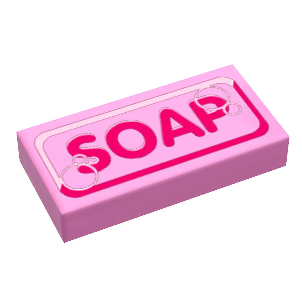 Bar of Soap - B3 Customs® Printed 1x2 Tile - ToylandEU