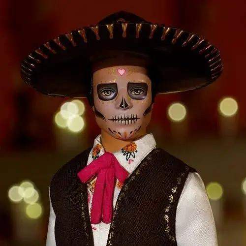 Barbie 2025 Dia de Muertos Ken Doll - ToyShnip