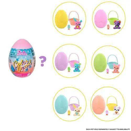  Barbie Color Reveal Easter Egg Pets Five Surprises -  ToylandEU™