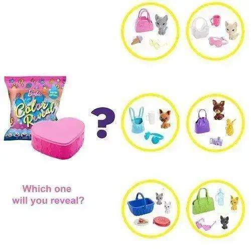 Barbie Color Reveal Pet Sunny Series Blind Bag Surprise - ToylandEU