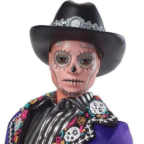  Barbie Día De Muertos Doll Colorful Sugar Skull Dress -  ToylandEU™