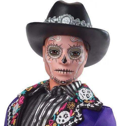  Barbie Día De Muertos Doll Colorful Sugar Skull Dress -  ToylandEU™