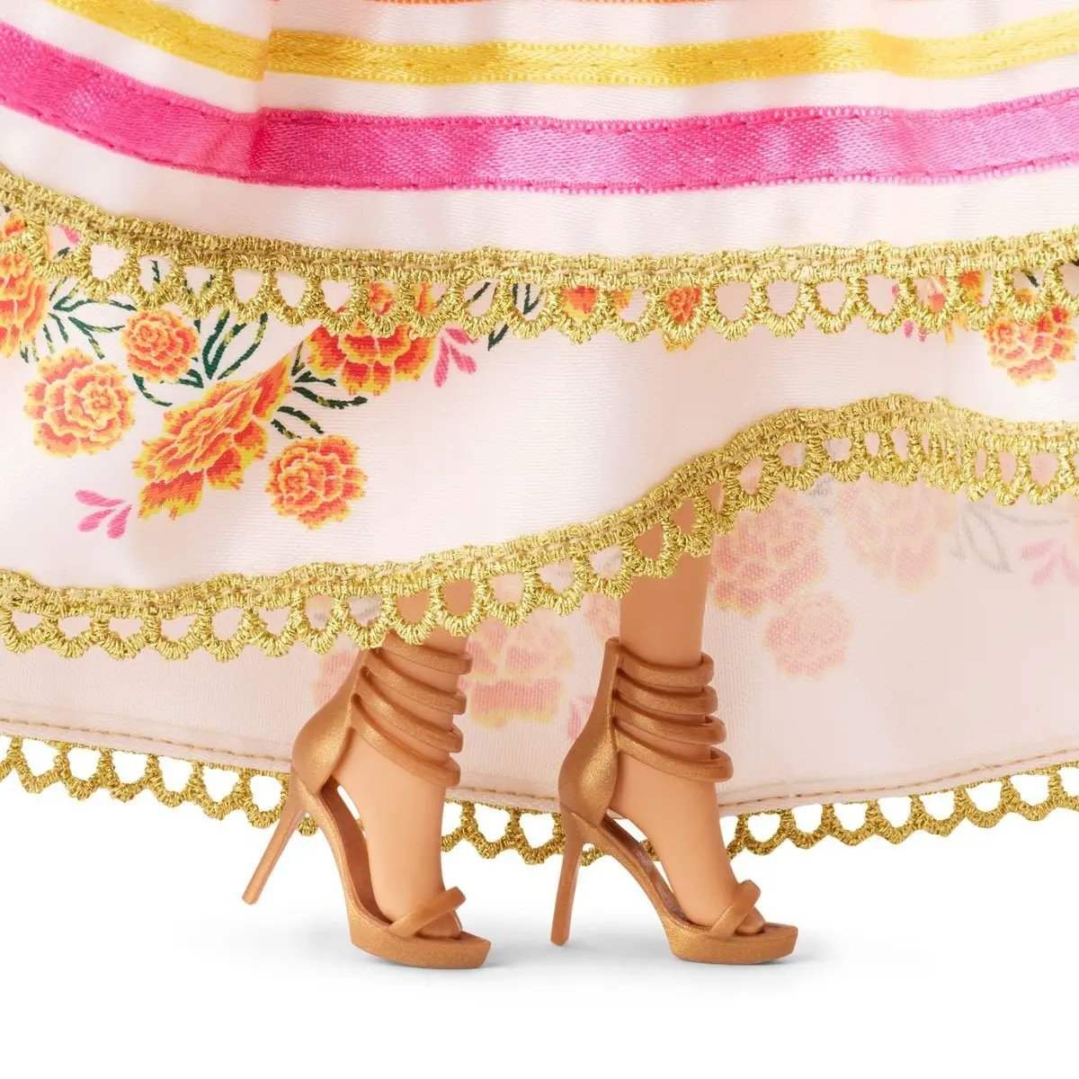  Barbie Dia De Muertos Doll Marigold Gown Tribute -  ToylandEU™