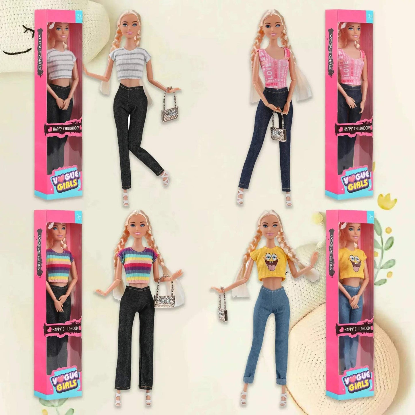  Barbie Doll One Sixth Scale Movable Joints Fashion Set -  ToylandEU™