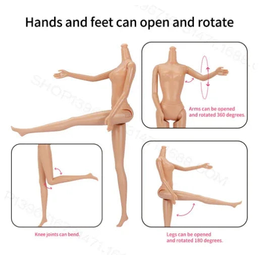 Barbie Doll One Sixth Scale With Movable Joints Fashion Set - ToylandEU