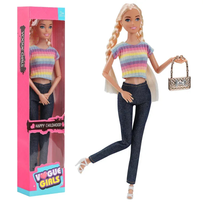 Barbie Doll One Sixth Scale With Movable Joints Fashion Set - ToylandEU