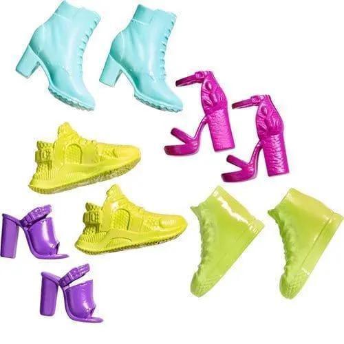  Barbie Doll Shoes Pack Five Pairs Trendy Styles For Barbie -  ToylandEU™