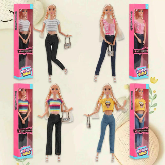 Barbie Fashion Doll 30cm Movable Joints Full Clothes -  ToylandEU™