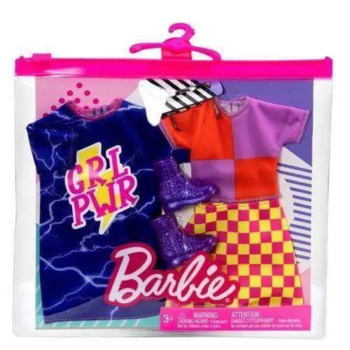 Barbie GRL PWR Fashion Two Pack Outfit Set With Accessories - ToylandEU