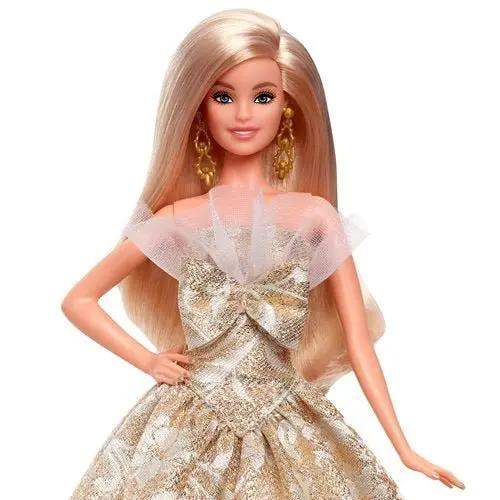  Barbie Holiday Doll 2025 Damask Gown Shines Like a Star -  ToylandEU™