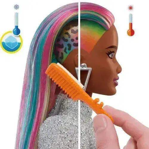  Barbie Rainbow Hair Doll Color Change Cheetah Print -  ToylandEU™