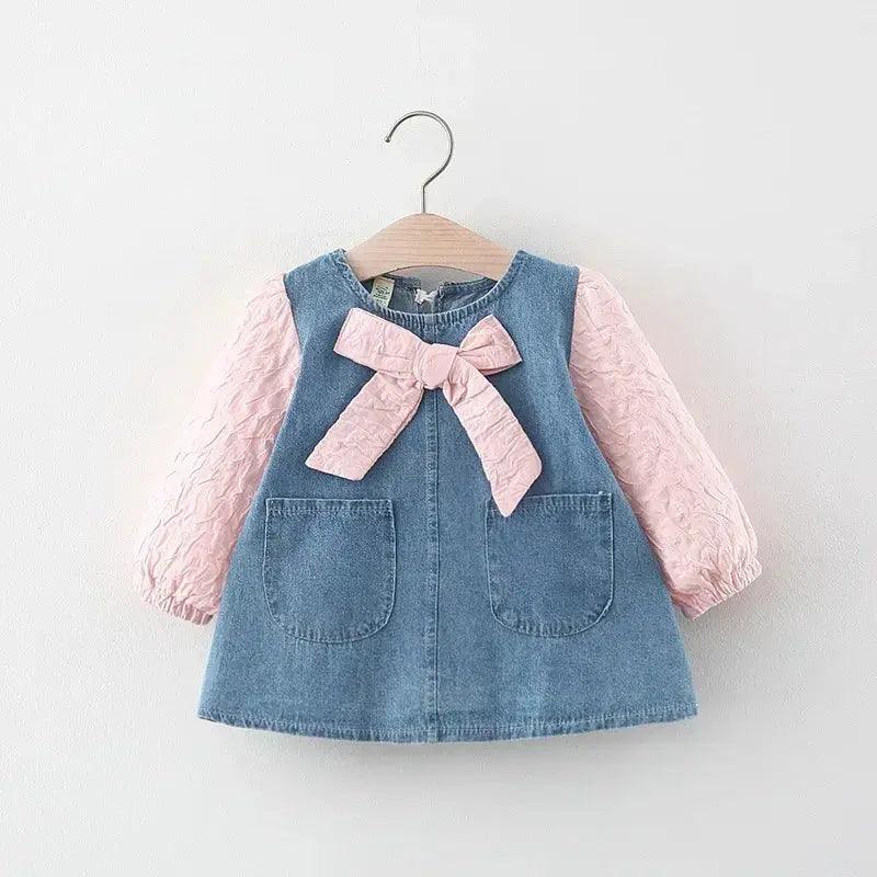  BarbieRabbit Denim Dress Bow Toddler | BarbieRabbit -  ToylandEU™