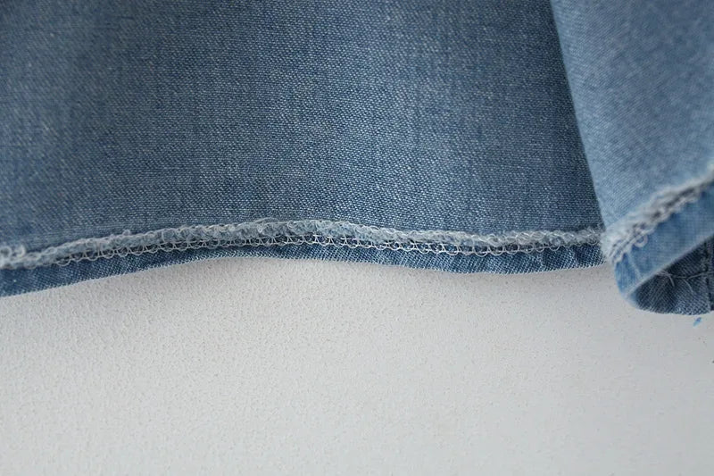 BarbieRabbit Denim Dress with Bow Detail for Toddler Girls - ToylandEU