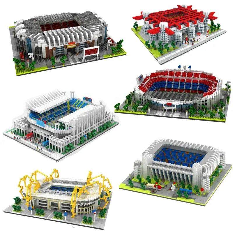  Barcelona Soccer Stadium Micro Blocks Building Set Gift -  ToylandEU™