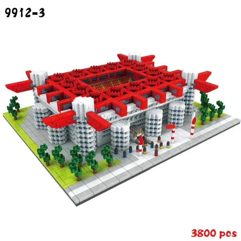  Barcelona Soccer Stadium Micro Blocks Building Set Gift -  ToylandEU™
