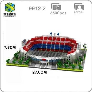  Barcelona Soccer Stadium Micro Blocks Building Set Gift -  ToylandEU™