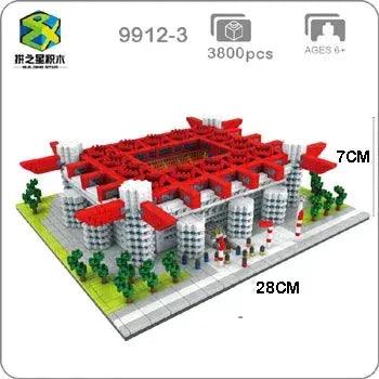 Barcelona Soccer Stadium Micro Blocks Building Set Gift -  ToylandEU™