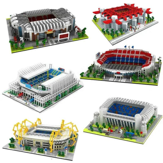  Barcelona Soccer Stadium Micro Blocks Building Set Gift -  ToylandEU™