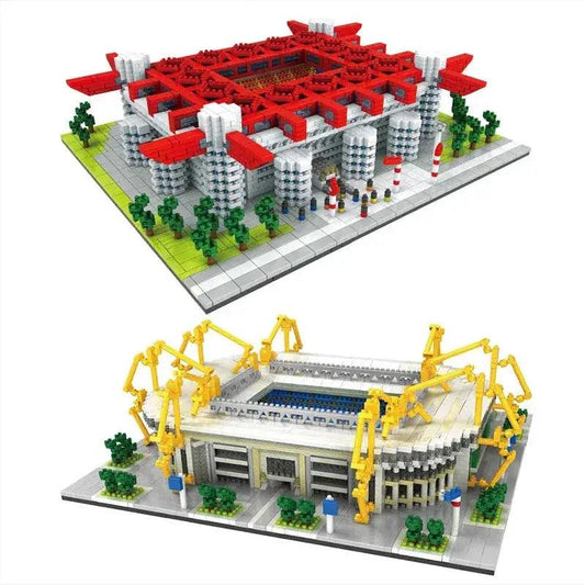  Barcelona Soccer Stadium Micro Blocks Building Set Gift -  ToylandEU™