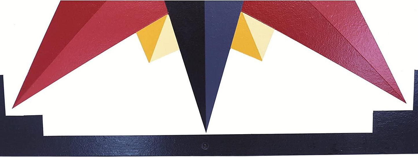 Barn Quilt Hand Painted Mariners Compass Amish Made