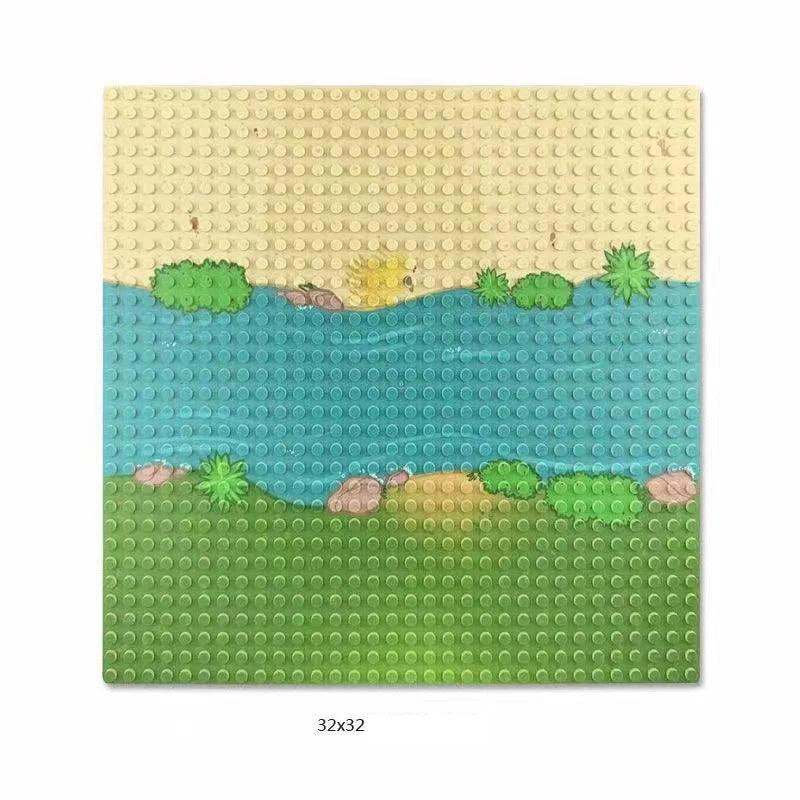 Base Plates | 32x32 & 16x16 Compatible Building Kit | Toylandeu™