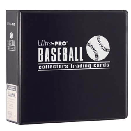 Baseball Album 3 Inch Spine Black Ultra Pro Index Pocket - ToylandEU