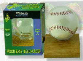 Baseball Holder - Wood Base - Special Order - ToylandEU