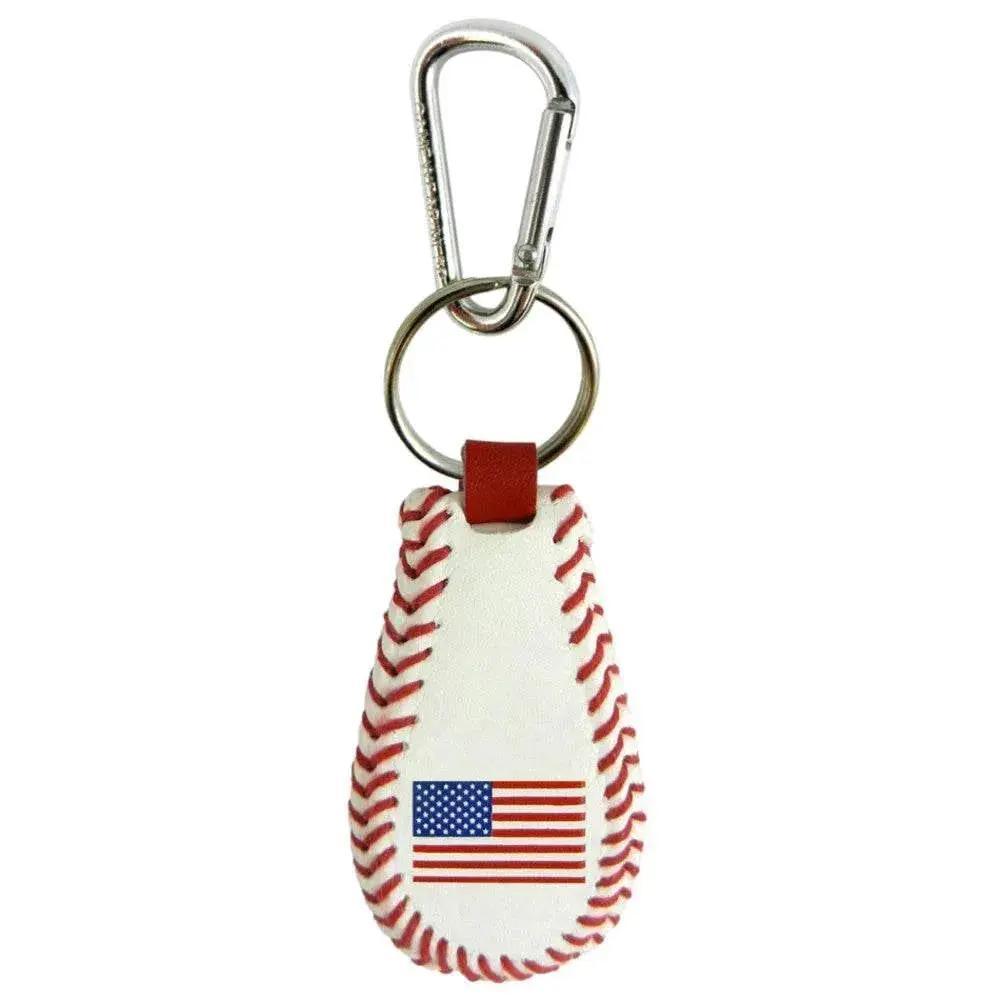  American Flag Baseball Keychain Classic Gamewear USA -  ToylandEU™