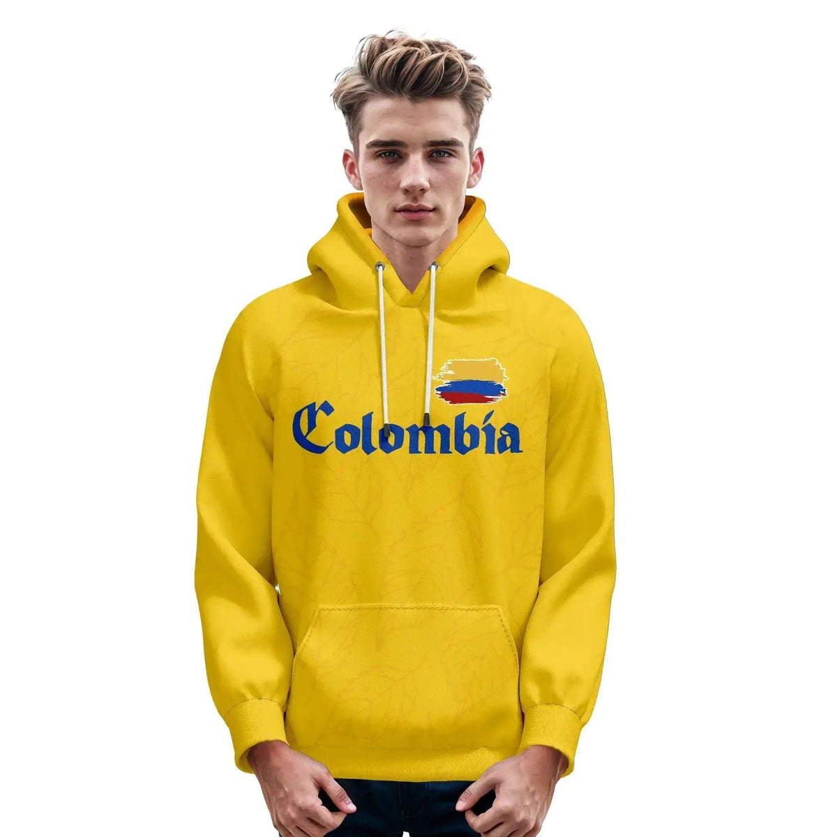  Custom Colombia Basketball Hoodie Unisex Pullover Sweatshirt 3D Name and Number Printing Polyester -  ToylandEU™