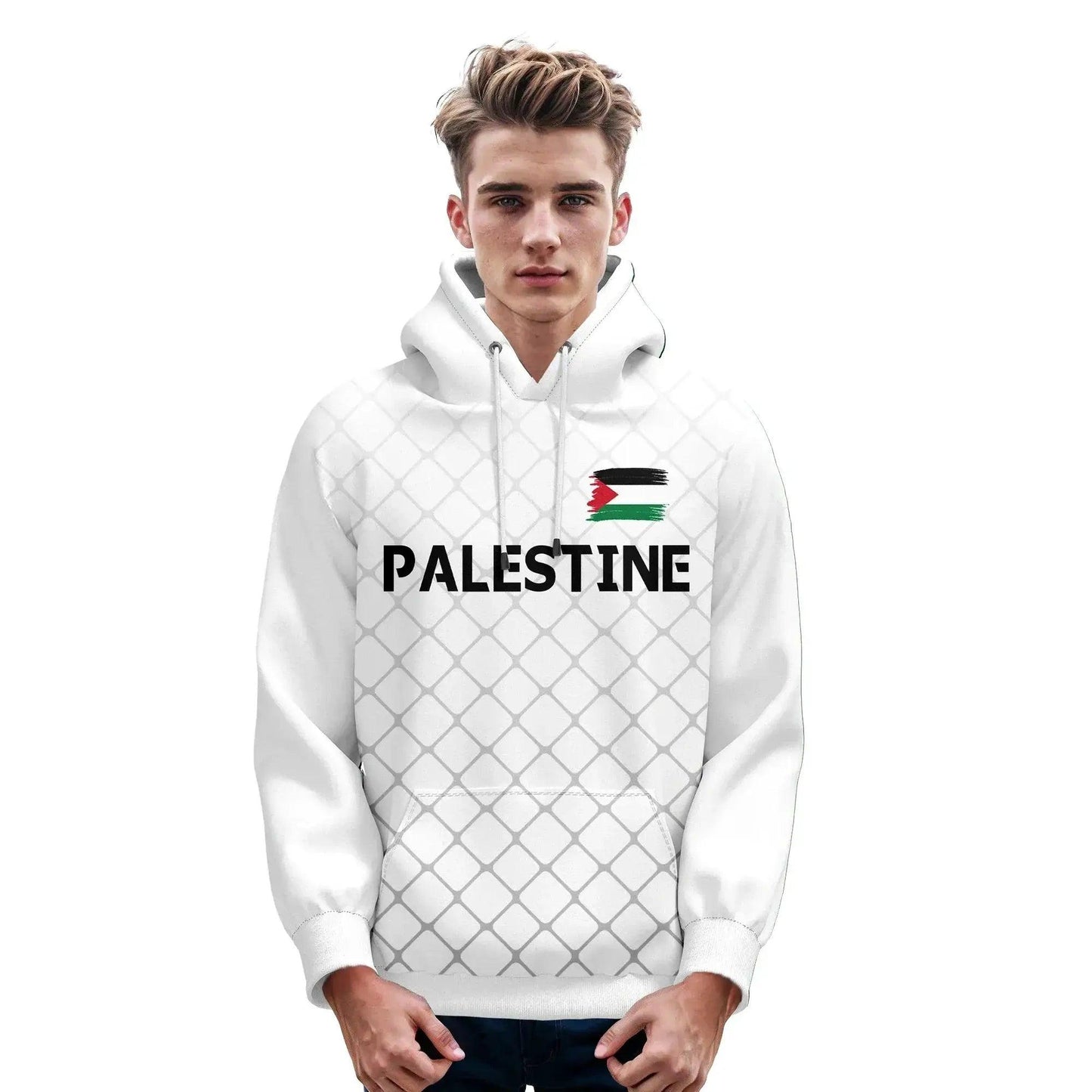  Custom Palestine Hoodie Basketball Sweatshirt, Unisex, Name And Number Personalization, Hooded Sports Jersey -  ToylandEU™