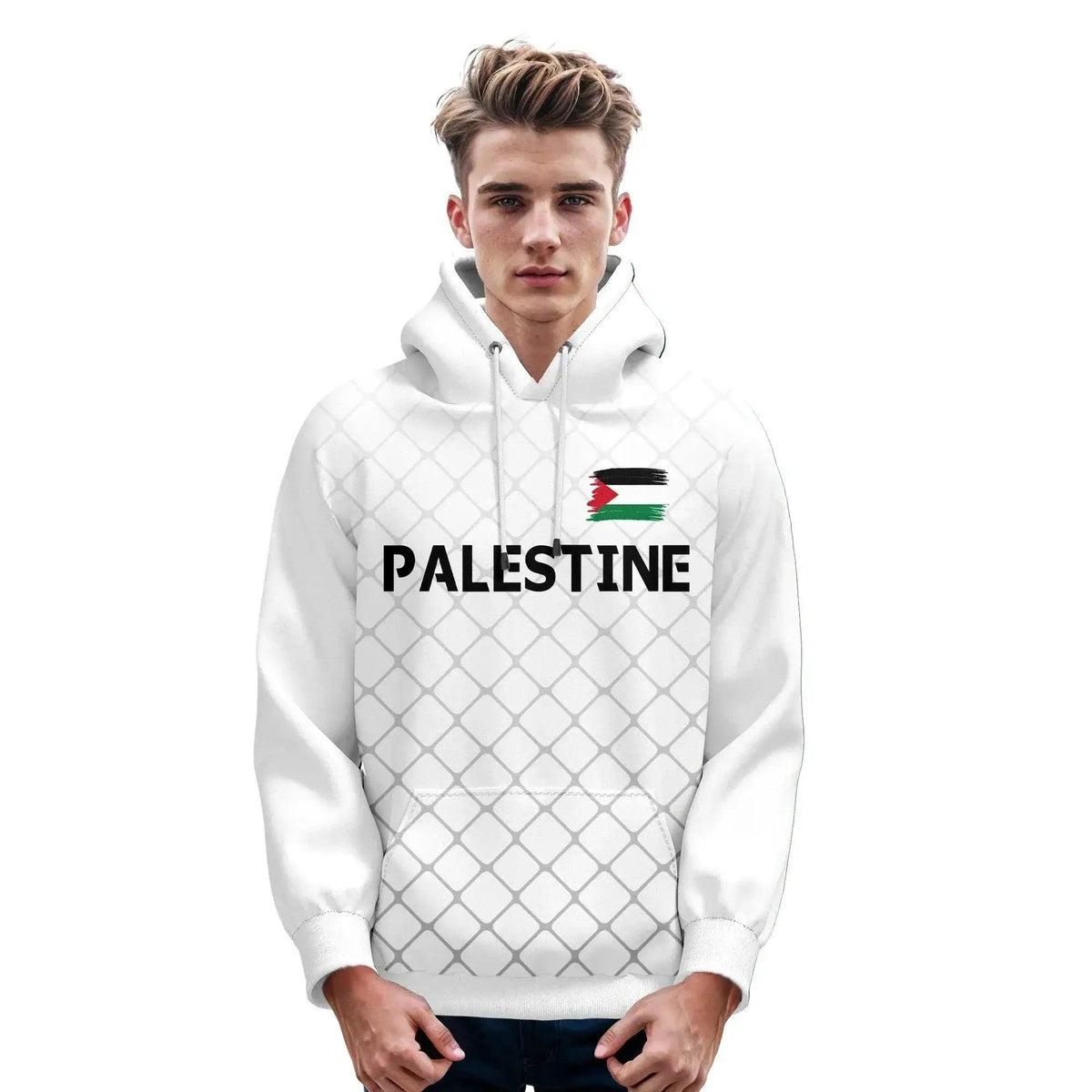 Custom Palestine Hoodie Basketball Sweatshirt, Unisex, Name And Number Personalization, Hooded Sports Jersey -  ToylandEU™