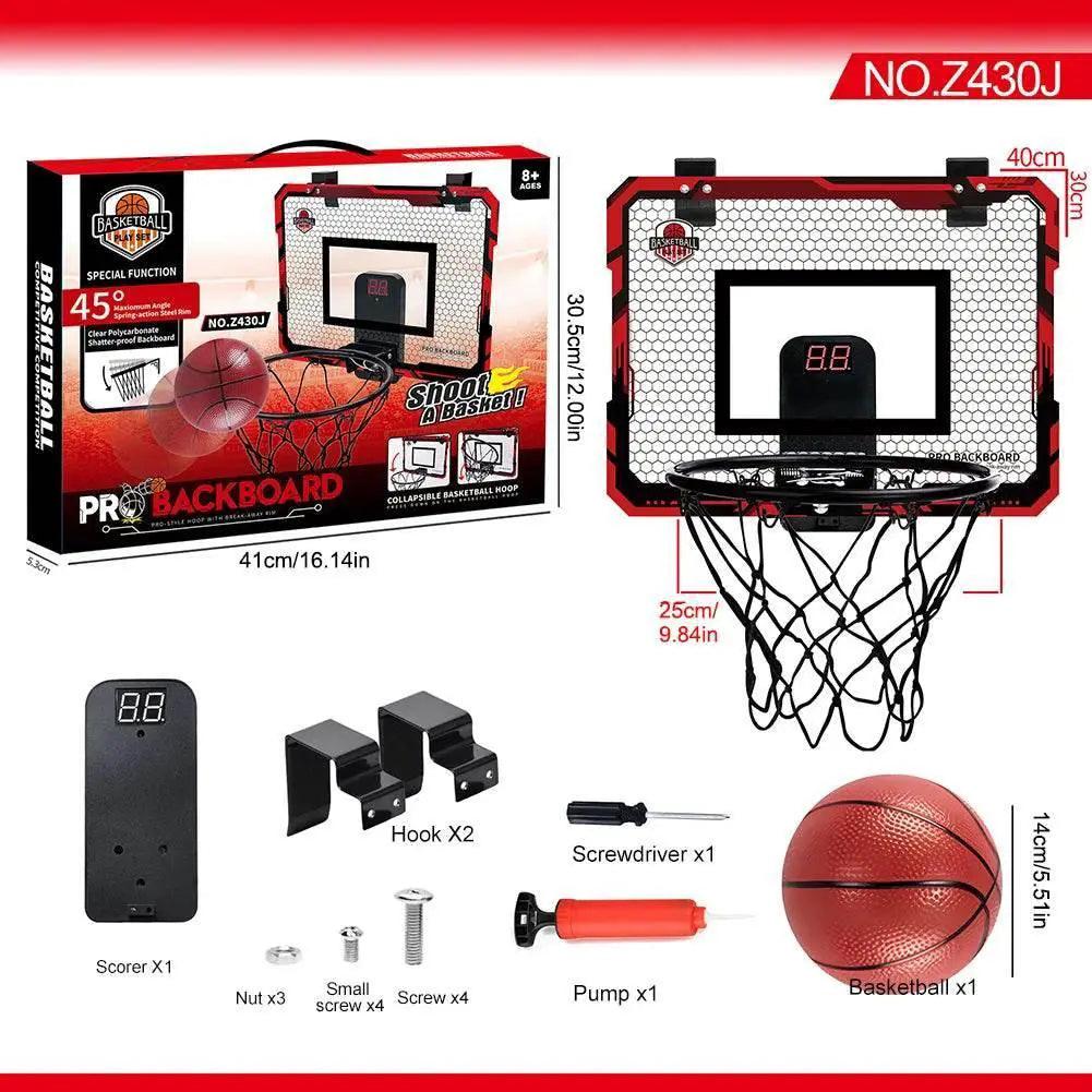  Kids Mini Basketball Hoop With Electronic Scoreboard Fun Game Toys -  ToylandEU™