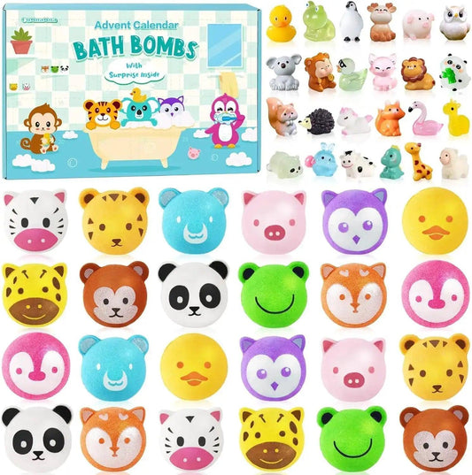  Bath Bombs Advent Calendar For Kids 24 Day Surprises -  ToylandEU™