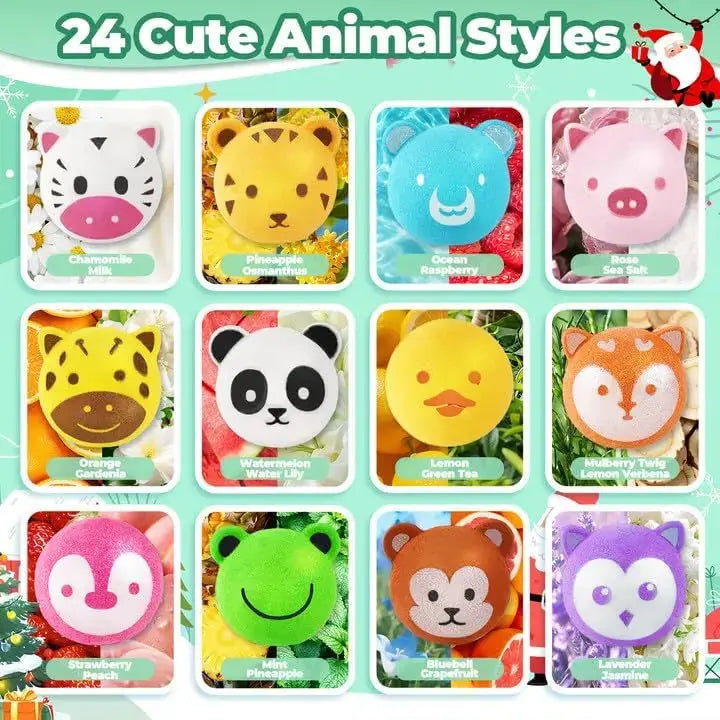  Bath Bombs Advent Calendar For Kids 24 Day Surprises -  ToylandEU™
