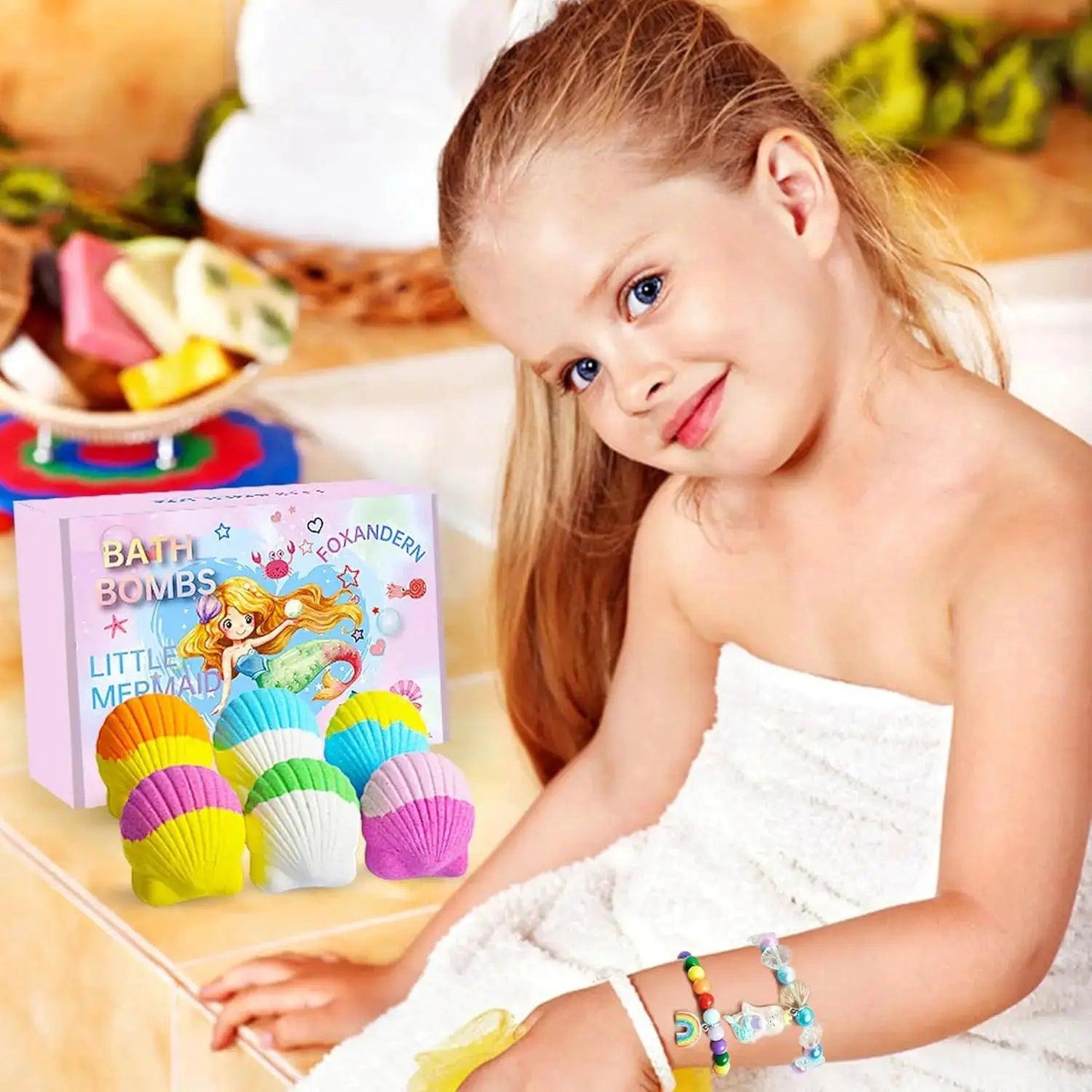 Glow In The Dark Kids Bath Bombs With Toy Surprise -  ToylandEU™